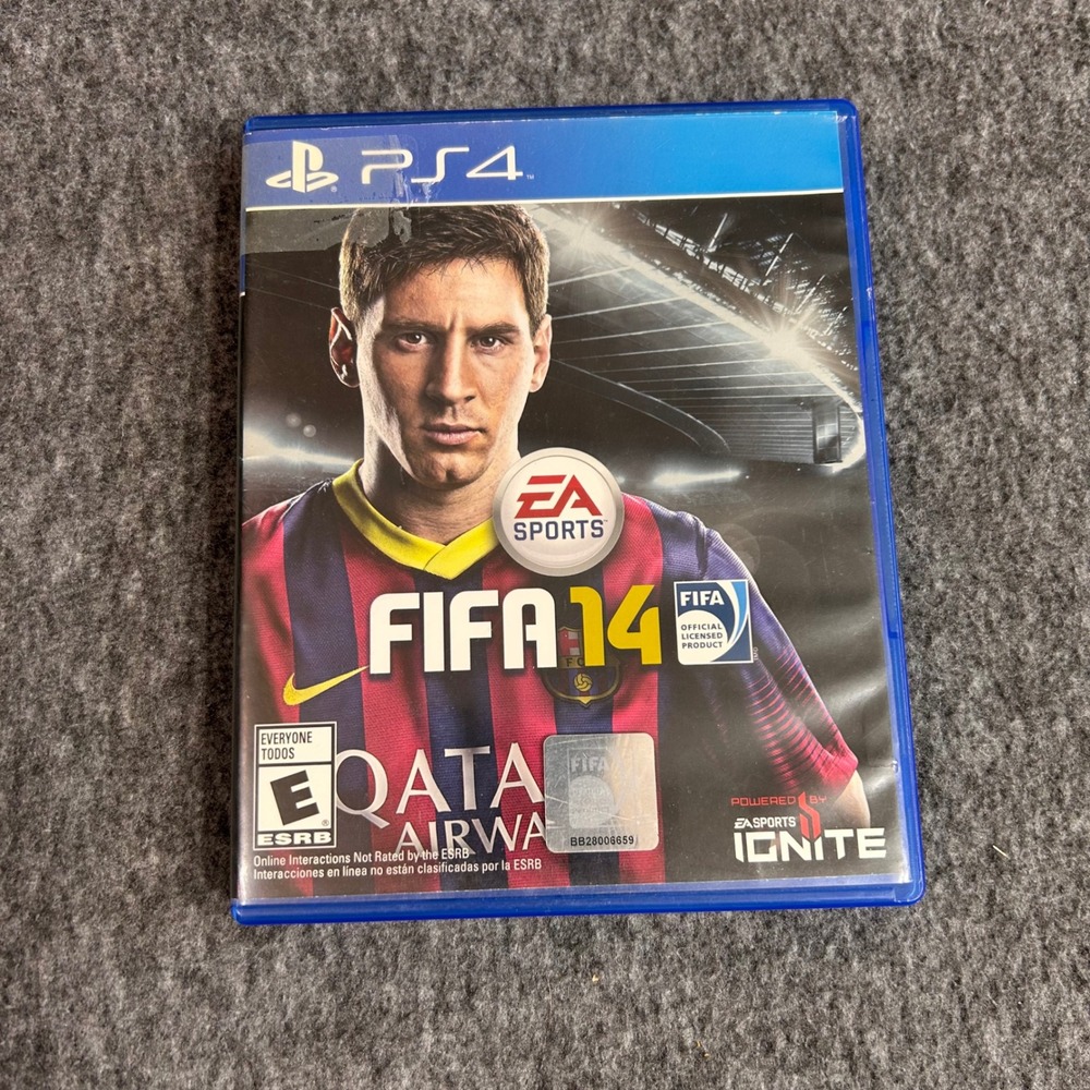 FIFA 14 EA Sports Sony PlayStation 4 PS4 Soccer Video Game CUSA-00170S